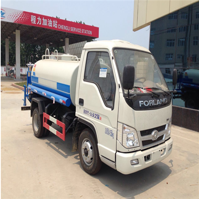 福田小卡2吨洒水车-尺寸长5285.宽1850.高2200