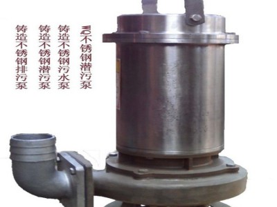 天津自动搅匀排污泵 立式排污泵 污水潜水泵