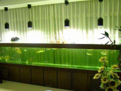 大型鱼缸 饭店海鲜池定制 多层玻璃海鲜鱼缸定制