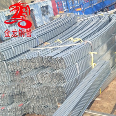 金龙钢管-内蒙地区椭圆管大棚销售-30*70 30*80镀锌椭圆管 大棚管