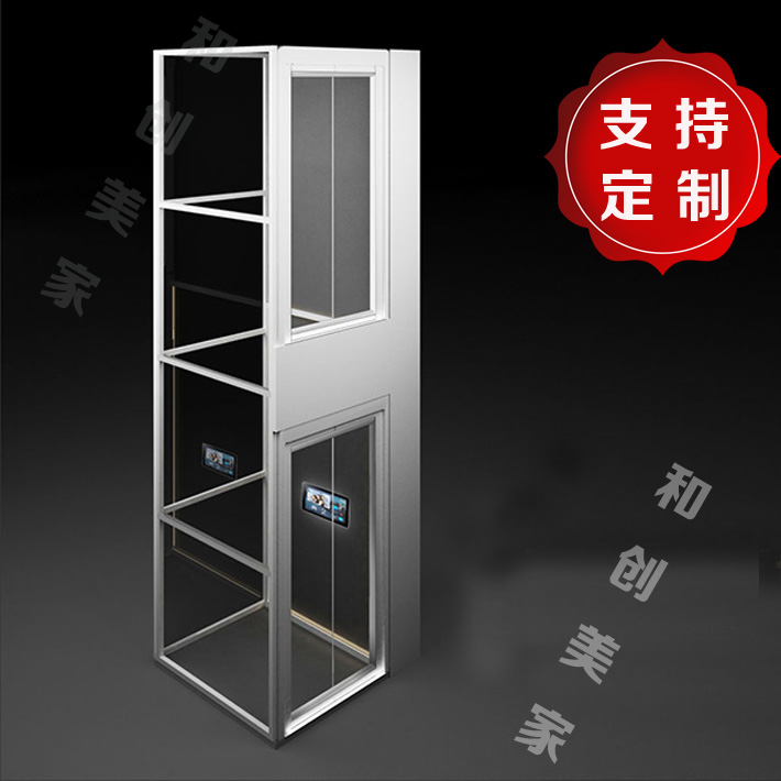 天津电梯小型别墅电梯 家用电梯观光电梯 升降平台
