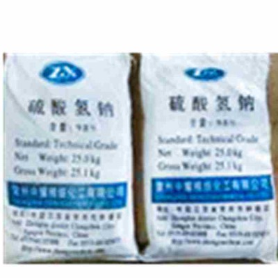 硫酸氢钠制造家用清洁剂(45%溶液); 金属银的提取