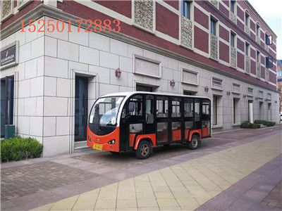 全玻璃门电瓶观光车02