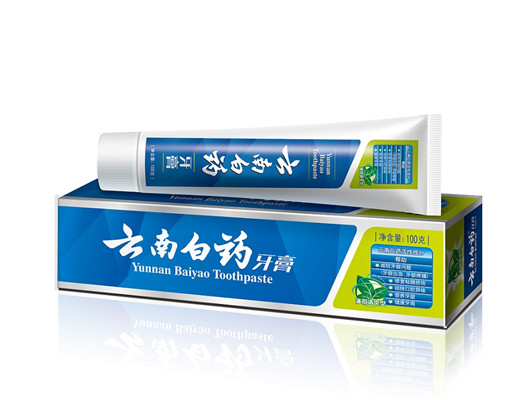 云南白药牙膏  清爽型牙膏 薄荷味牙膏 天津牙膏批发