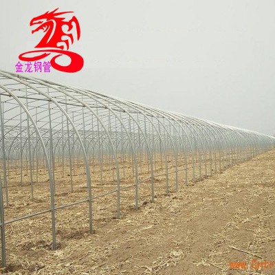 镀锌大棚管-金龙钢管-连栋大棚管-6分1寸热镀锌大棚管