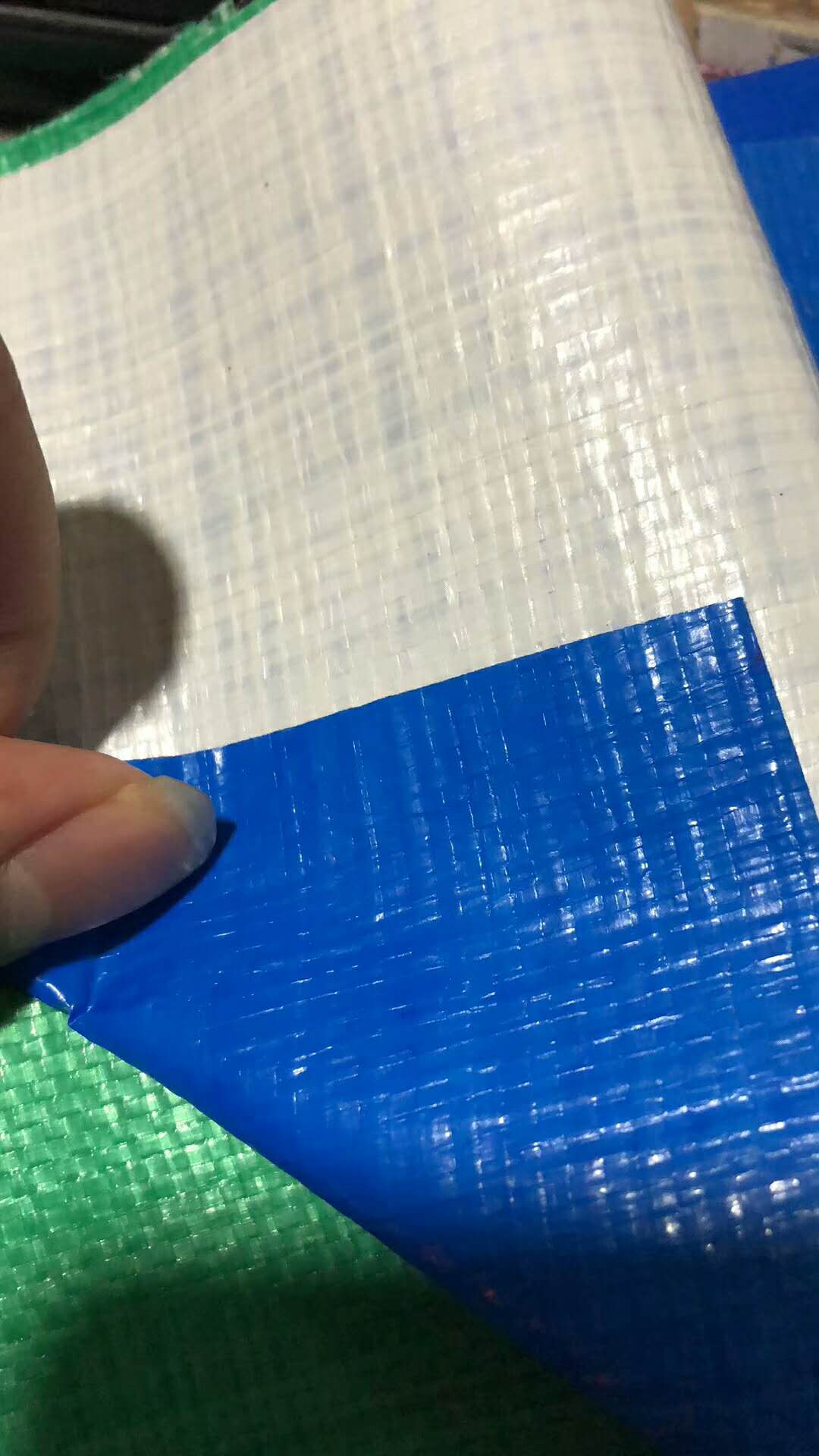 天津蓝白布    蓝白篷布  蓝白PE布  海亿