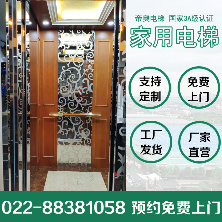 天津电梯 别墅电梯 家用电梯  德国帝奥升降梯