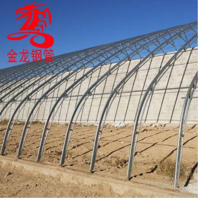 张家口椭圆管暖棚骨架-11米跨度椭圆管暖棚架子
