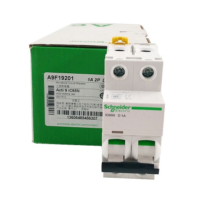 施耐德 小型断路器iC65N 2P D1A