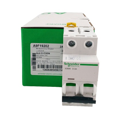 施耐德断路器 小型断路器 IC65N 2P D2A空气开关