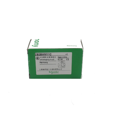 AC220V白色平头带LED灯按钮XB2BW31M1C