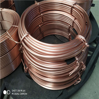 1/4" 6.35mm  空调冰箱用小尺寸铜直管盘管