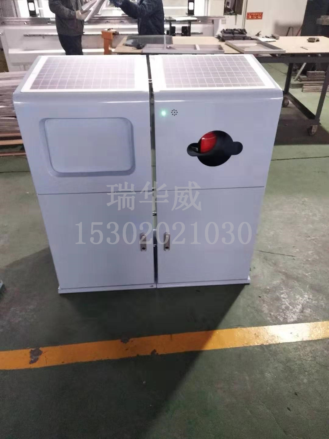 天津瑞华威不锈钢垃圾桶厂家定做