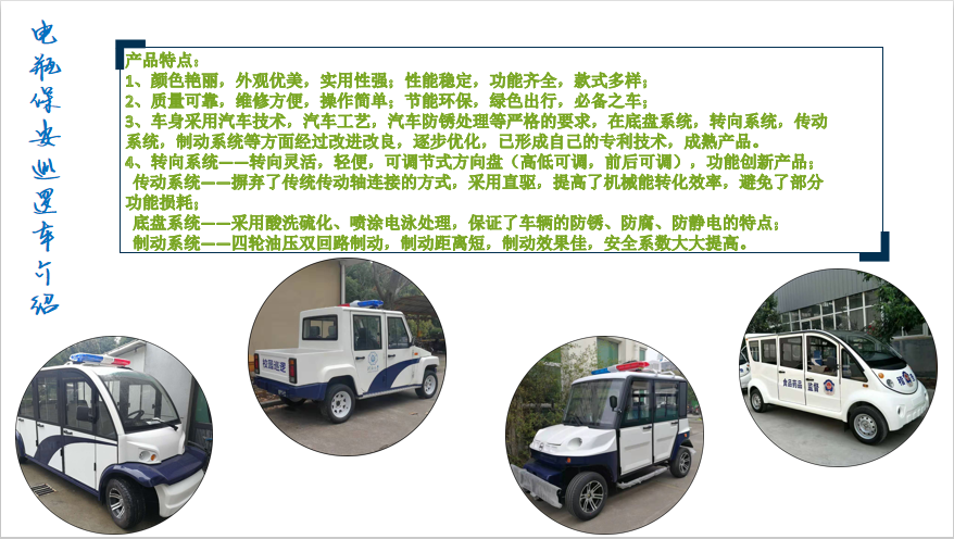 电瓶巡逻车