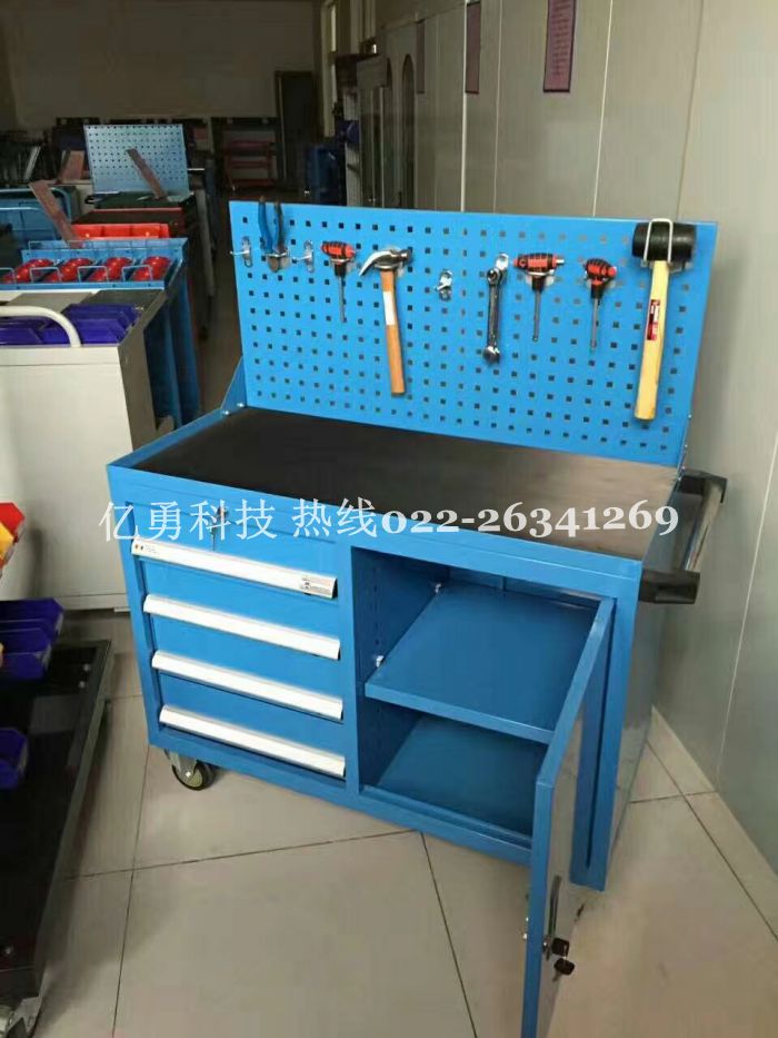 天津工具柜 钳工工作台 防静电工作台 工装料车 刀具柜 磨具