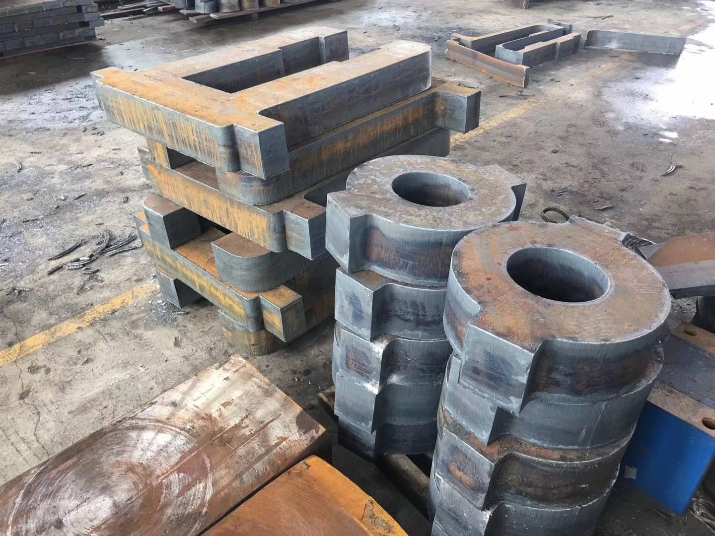 45号钢板厂家 120mm厚 40Cr钢板 下料 切割加工