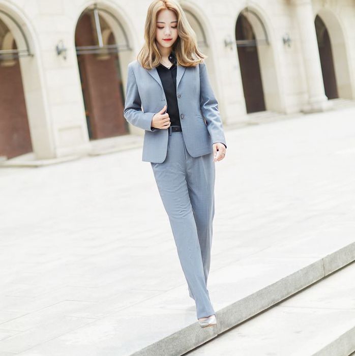 女西服订做天津女西装定制 职业装天津  面试正装天津西服厂家