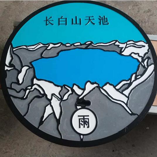 佳恩媛 天津玻璃钢井盖 排水检查井 雨水篦子