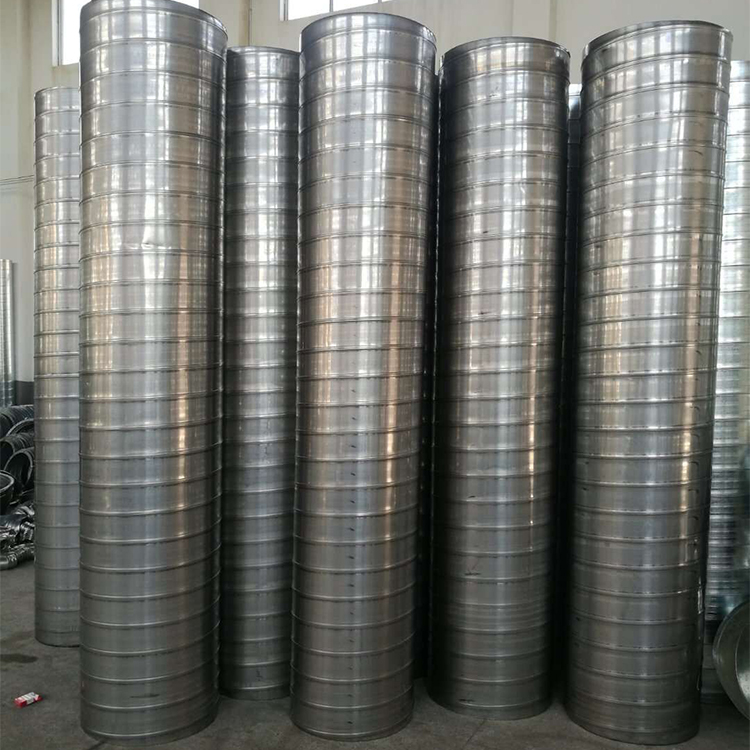 304不锈钢螺旋风管 加工圆形不锈钢风管 聚宏达